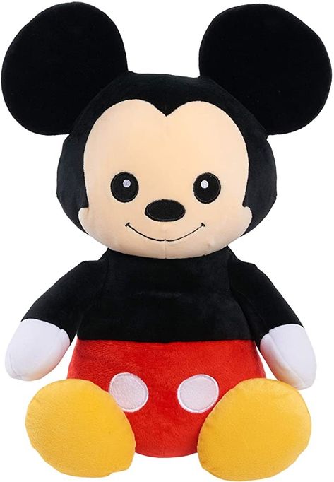 Kids Toys Hug Disney, Weighted Plush, Comfort Items, Stuff Toy, Disney Classics, Mickey Head, Kids Sensory, Sensory Experience, Warm Hug