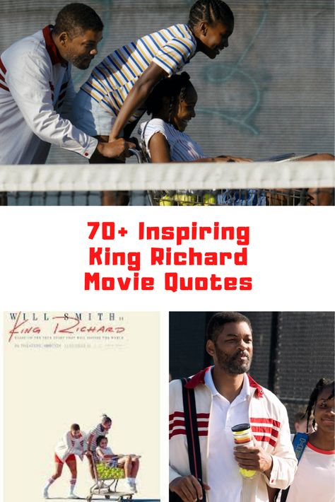 King Richard Movie Quotes #KIngRichard #KingRichardMovie #MovieQuotes #Quotes King Richard Movie, Home Alone Movie, Venus And Serena Williams, Richard Williams, Dog Movies, King Richard, Remember Who You Are, Gave Up, American Culture