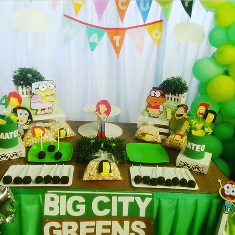 Big City Greens Birthday Party Ideas, Big City Greens Birthday Party, Big City Greens, Super Mario Bros Birthday Party, 2nd Birthday Party For Boys, Mario Bros Birthday, 9th Birthday, 6th Birthday, Boy Birthday Parties