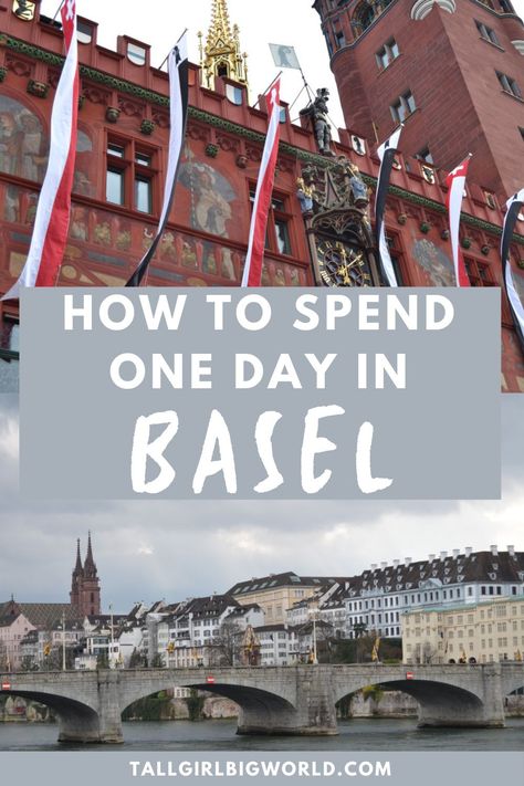 Only have one day to explore Basel, Switzerland? For the best things to do in Basel with limited time, check out this one day Basel itinerary! 24 hours in Basel | places to visit in Basel | Basel photography | things to see in Basel | what to do in Basel in one day | Basel attractions | Basel travel tips | Basel travel guide | Basel food guide | #Basel #Switzerland #traveltips Traveling Board, Switzerland Photography, Germany Trip, Switzerland Vacation, Photography Things, Visit Switzerland, Panoramic Photo, Basel Switzerland, River Cruise