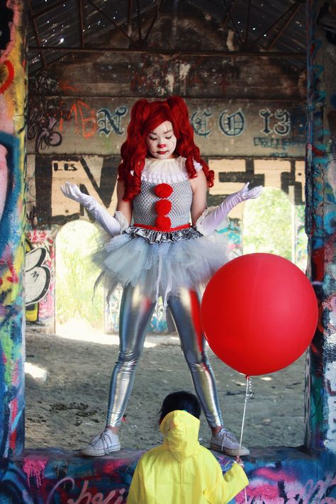 Pennywise costume Pennywise dress It the clown IT costume | Etsy Pennywise Cosplay, 2 Halloween Costumes, It Costume, Pennywise Costume, Scary Clown Costume, Halloween Tutu Dress, Flamingo Costume, Diy Halloween Games, It The Clown