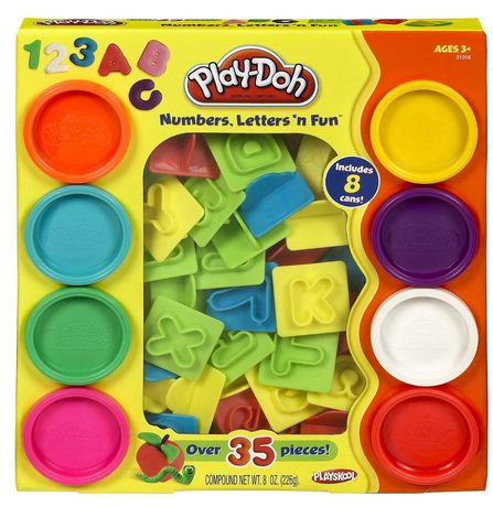 This is a great toy for a preschool or toddler age child! Play-Doh Numbers and Letters Fun Art Toy - Gift Idea for Kids Play Doh Numbers, Play Doh Letters, Play Doh Fun, Toddler Games, Learning Abc, Games For Toddlers, Creative Learning, Fun Art, Play Doh