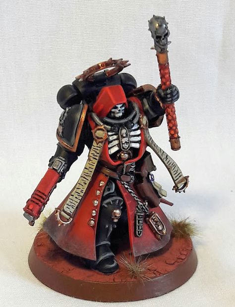 KEEP CALM AND RE-ROLL: Primaris Space Marine Chaplain Space Marine Chaplain, Primaris Space Marine, Warhammer Paint, Adeptus Astartes, 40k Miniatures, Grilling Gifts, Warhammer Models, Mini Craft, Warhammer 40k Miniatures