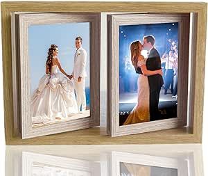 Wedding Photo Frame, Framed Wedding Photos, Wooden Photo Frames, 4 Photos, Electronic Toys, Eternal Love, Photo Frame Wall, Book Gifts, Wood Colors