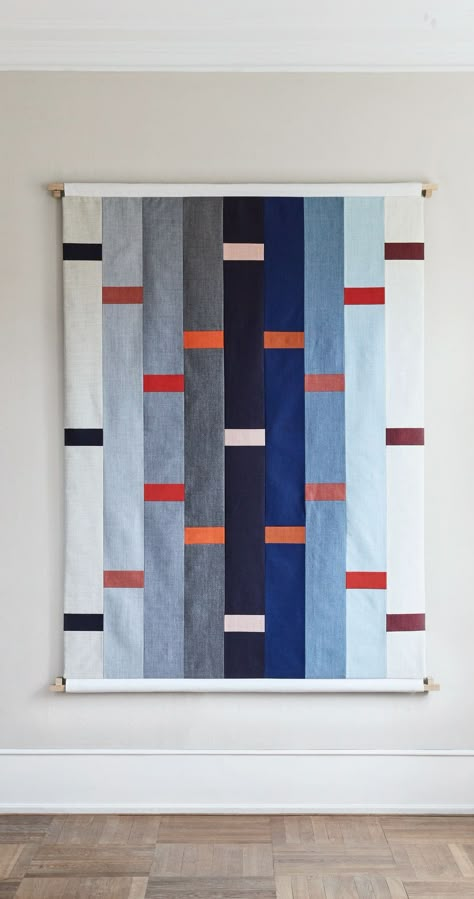 Minimalist Quilt, Organic Quilt, Modern Quilting Designs, Solid Quilt, Quilt Modernen, Japanese Quilts, Quilt Patchwork, Colorful Quilts, Contemporary Quilts