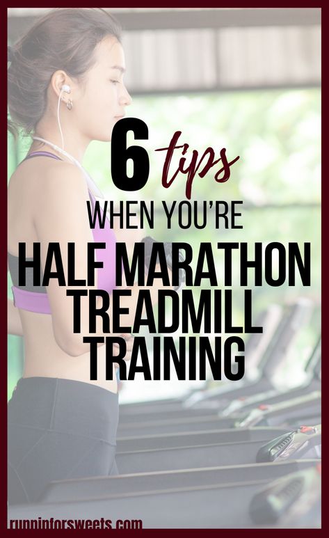 Half Marathon Training on a Treadmill – Runnin’ for Sweets How To Run A Half Marathon, Couch Potato To Half Marathon, Treadmill Half Marathon Training Plan, Training For A Half Marathon Schedule, How To Train For A Marathon, Tips For Half Marathon Training, Half Marathon Training For Beginners, Half Marathon Prep, Training For A Half Marathon