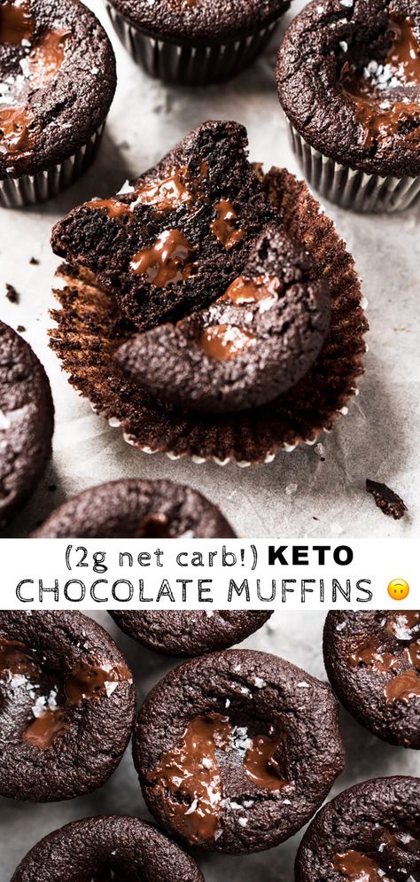 Keto Chocolate Muffins, Keto Muffin Recipe, Muffins Chocolate, Healthy Low Fat Recipes, Keto Muffins, Dinner Recipes Healthy Low Carb, Low Fat Low Carb, Low Carb Low Fat Recipes, Low Carb Muffins