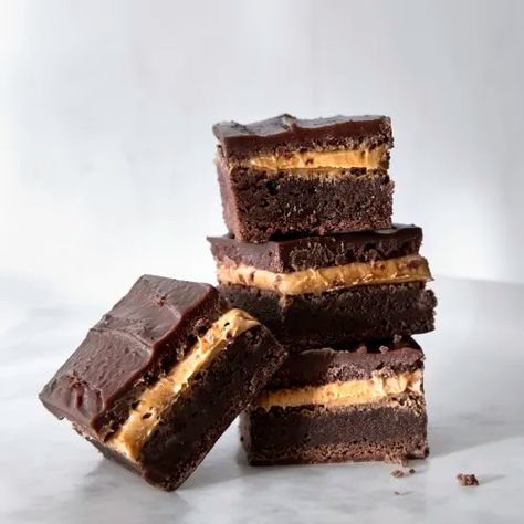 Lucy’s Peanut Butter Brownies Recipe - Magnolia Magnolia Table Recipes, Peanut Butter Brownies Recipe, Joanna Gaines Recipes, Butter Brownies, French Onion Dip, Magnolia Table, Chocolate And Peanut Butter, Peanut Butter Frosting, Peanut Butter Brownies