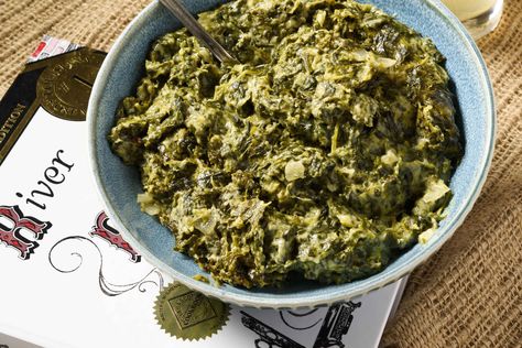 How to make Spinach Madeline - complete recipe, ingredients, cook time and serving size. Madeline Recipes, Madeline Recipe, Spinach Madeline, Mirliton Recipe, Madelines Recipe, How To Make Spinach, Vegetable Casserole Recipes, Cajun Food, Christmas Dinner Menu