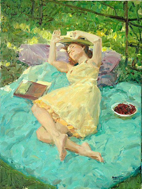 David Hettinger, Free Painting, Classical Realism, Art Demo, Reading Art, Woman Reading, The Grass, Color Theory, Figure Painting