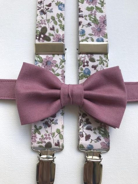 Floral Suspenders, Unbreakable Vow, Boho Wedding Groomsmen, Suit Purple, Woods Wedding, Suits Groom, Beige Suit, Boho Style Wedding Dress, Toddler Bow Ties