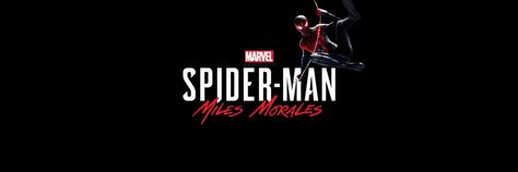 Miles Morales Homescreen Layout, Miles Morales Twitter Header, Miles Morales Banner, Miles Morales Header, Spiderman Layout, Spider Man Banner, Miles Morales Widget, Spiderman Header, Spiderman Homescreen