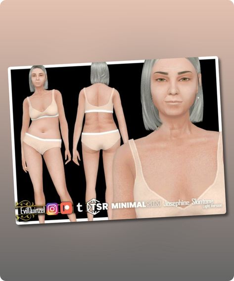 Sims 4 Skins / Skindetail CC: Minimalsim Josephine Skin Light Version By Evilquinzel Sims 4 Skins, Sims 4 Cc Download, Skin Details, Sims 4 Cc Skin, Model Nails, Best Sims, Hair Food, Sims 4 Cc Finds, Cc Finds