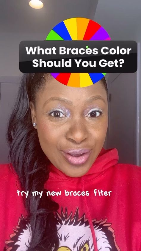 avalene.r on Instagram: 🌟try my braces colors filter. Tag me so I can see👀 #braces #bracesfilter #bracescolors #dentalhygienist #hygienist #ortho #orthodontist Teeth Tips, Braces Colors, Dental Hygienist, Color Filter, Teeth Cleaning, Braces, Filter, I Can, Good Things