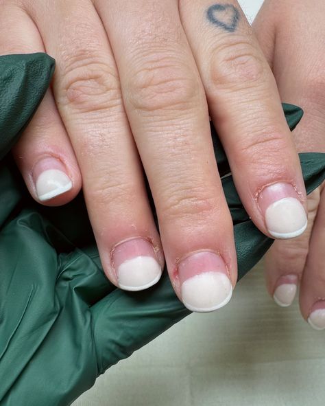 look at the crazy growth on these nails!? this was after her first gel overlay appointment to help grow out her bitten nails! 🫶🏼 this was after only 4 weeks of grow out! plus, all nails were intact with no lifting! 😉 start your nail growth journey today with the gel overlay! ✨ @stellar_gel - stellar bond - stellar white - stellar shine top @the_gelbottle_inc - cupcake biab - 2 in 1 base check out our website for info, prices, policies! join the broadcast channel in my bio for updates! ... Bitten Nails, Gel Overlay, Nail Biting, Nail Growth, Grow Out, The Crazy, You Nailed It, Cupcake, Nails