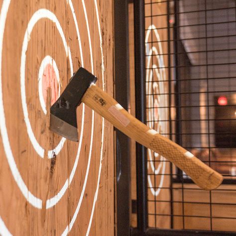 Ax Throwing Aesthetic, Knife Hunter, Target Games, Ax Throwing, Alphabet Dating, Wedding Games For Guests, Grapevine Tx, Enchanted Forest Wedding, Cute Date Ideas