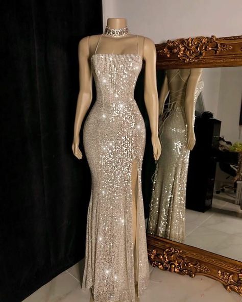 Prom Girl Dresses, Chique Outfits, Prom Dress Inspiration, Ball Gowns Evening, Cute Prom Dresses, Pretty Prom Dresses, Sequin Gown, Prom Girl, Prom Outfits