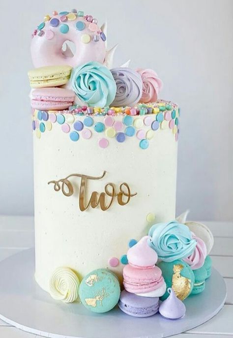 Two Sweet Party 2nd Birthday Cake, 2 Sweet Birthday Cake, Candy Party Cake, Sweet One Birthday Cake, Donut Theme Cake, Two Sweet Birthday Cake, Pastel Birthday Cake, Two Sweet Cake, Sweet One Cake