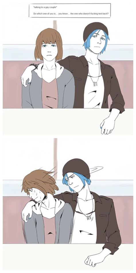 Life Is Strange Alex X Steph, Pricefield Fanart, Max X Chloe, Wlw Comic, Life Is Strange Fanart, Life Is Strange 3, Max And Chloe, Chloe Price, Stranger Danger