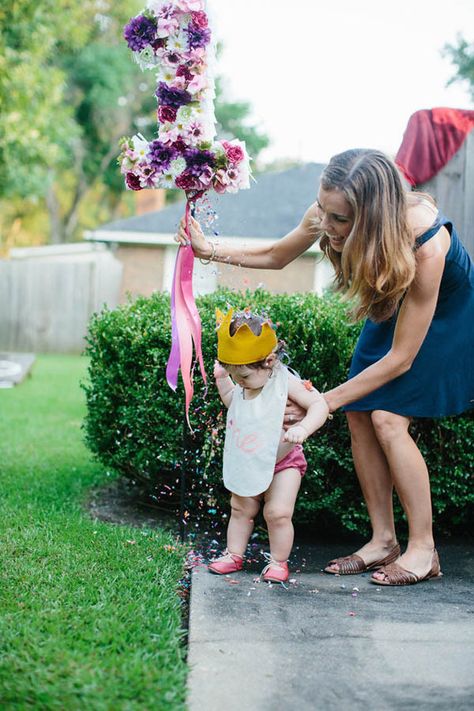 Pinata First Birthday, One Piñata Number, 1st Birthday Pinata, Wildflower Pinata, First Birthday Pinata, Piñata Wedding, 1 Pinata, Number Pinata, First Birthday Ideas