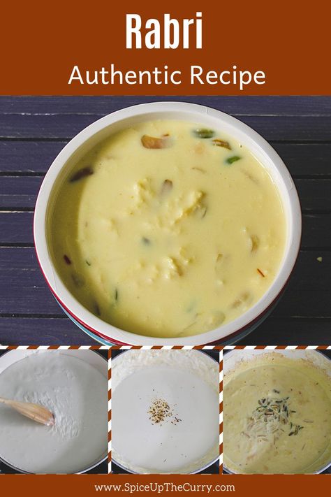 Fusion Sweets, Rabri Recipe, Rabdi Recipe, Saag Recipe, Indian Desert, Diwali Recipes, Diwali Snacks, North Indian Recipes, Easy Indian Recipes