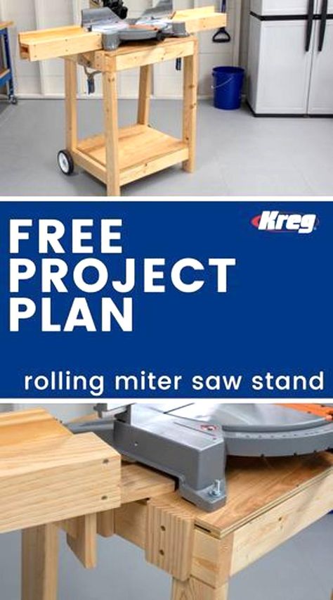 Diy Miter Saw Stand, Miter Saw Stand, Mitre Saw, Table Saw Stand, Mitre Saw Stand, Saw Stand, Woodworking Saws, Woodworking Projects Furniture, Project Plan