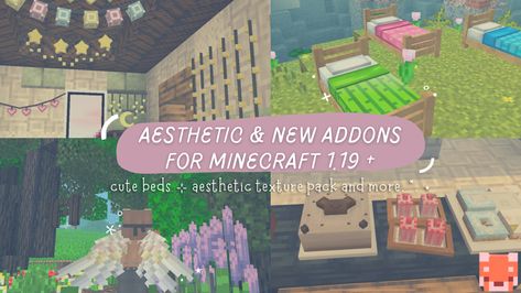 Mods For Minecraft Java, Minecraft Seeds Pocket Edition Aesthetic, Aesthetic Minecraft Bedrock Mods, Minecraft Bedrock Shader, Cute Minecraft Texture Packs Bedrock, Cute Minecraft Addons, Minecraft Pe Texture Packs, Minecraft Pe Addons, Cute Minecraft Mods For Bedrock