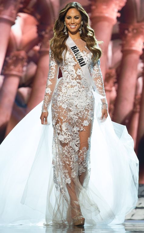 Miss Hawaii USA from 2016 Miss USA Contestants Chelsea Hardin Miss Georgia, Miss Hawaii, Miss Florida, Miss California, Miss Usa, Hawaii Usa, A Wedding Dress, Dress Inspiration, Beauty Queens