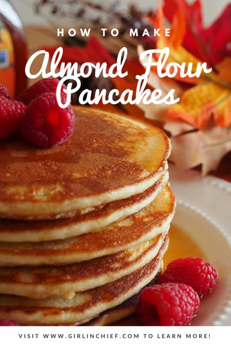 Thm Pancakes, Brunch Gluten Free, Paleo Pancake Recipe, Sugar Free Pancakes, Make Almond Flour, Trendy Easter, Almond Flour Pancakes, Flour Pancakes, Paleo Recipe