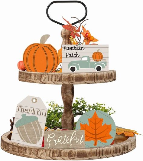 #fallvibes #fallvibesaesthetic #falltrends2022 #fallroomdecor #falloutfits2022trends #falloutfitswomen #fallmakeup #falllooks #falllivingroomdecor #fallkitchendecorideas #fallkitchendecor #fallkitchen #falljewelry #fallideas #fallfits #fallentrywaydecor #falldecorideas #falldecor2022 #falldecorations #falloutfits #fallnails #fallaesthetic #falldecor #falldecorideasforthe home #afflink Thanksgiving Tray, Fall Decorations For Home, Thanksgiving Party Decor, Tray Signs, Fall Tiered Tray Decor, Maple Pumpkin, Pumpkin Ornament, Harvest Thanksgiving, Wooden Pumpkins