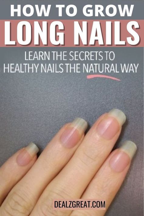 Grow Long Nails, Nail Growth Tips, Strengthen Nails, Grow Nails Faster, Rosemary Hair, Nail Hacks, Stronger Nails, Tongue Health, Nail Care Tips