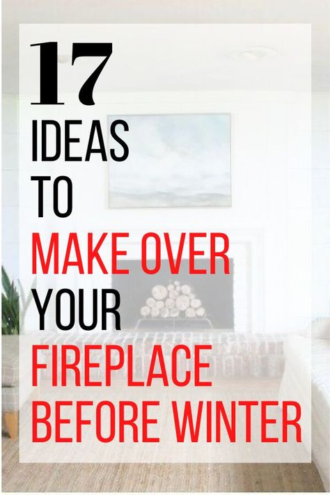 Get ready for Fall and winter with these fireplace update to make your living room decor cozy. These budget friendly makeover ideas will make your living room decor feel more expensive and warm. #hometalk Easy Diy Fireplace Makeover, Fireplace Makeover Ideas, Electric Fireplace Surround, Diy Fireplace Makeover, Room Decor Cozy, Fireplace Update, Wood Mantle, Diy Home Accessories, Furniture Design Inspiration