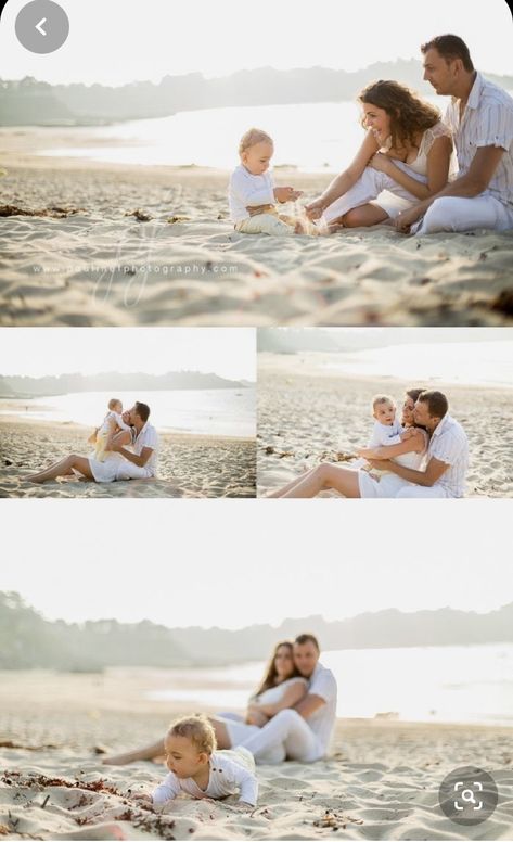 Beach Baby Photography, Baby Beach Pictures, Baby Beach Photos, Beach Photoshoot Family, Beach Photography Family, Mommy And Me Photo Shoot, Family Photos With Baby, Summer Family Photos, Family Picture Poses