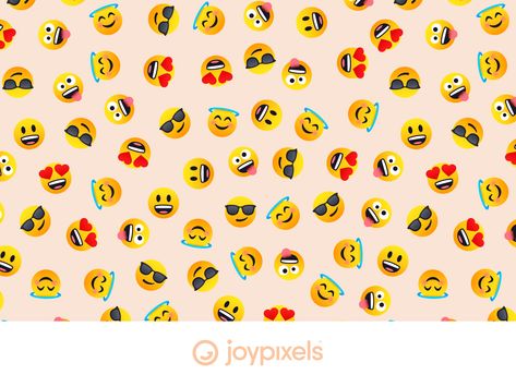 JoyPixels Emoji Pattern - Fun Smileys by JoyPixels Emoji Patterns, Claw Machine, Raincoat Kids, Iphone Wallpaper Pattern, Special Education Classroom, Special Education, Pattern Wallpaper, Smiley, Global Community