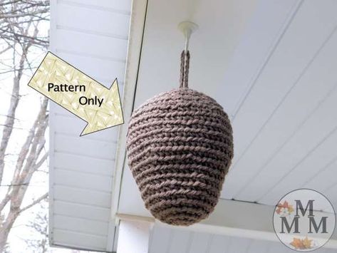 when I first started getting requests for a Crochet Wasp nest pattern, I thought my Crochet peeps had gone stir crazy in lockdown but it turns out they are on to something. Did you know that fake wasp nests are … Read More... #crochetpatterns #wasps #murderhornets Crocheted Hornets Nest, Crochet Hornets Nest Pattern, Crochet Fake Hornets Nest Pattern Free, Crochet Hornets Nest, Hornet Nest Crochet Pattern Free, Crochet Wasp Nest Pattern, Crocheted Hornets Nest Free Pattern, Crochet Hornets Nest Free Pattern, Crochet Wasp Nest Free Pattern