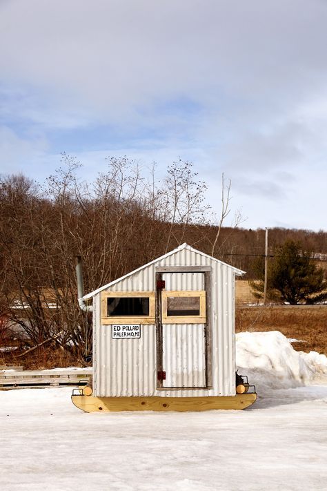 Ice fishing shack plans