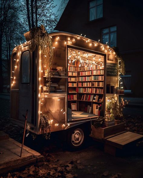 #books Bookshop Café, Styling A Bookcase, Bookstore Design, Literary Travel, Mobile Library, Bookshelves In Bedroom, Bookstore Cafe, Library Architecture, Library Design