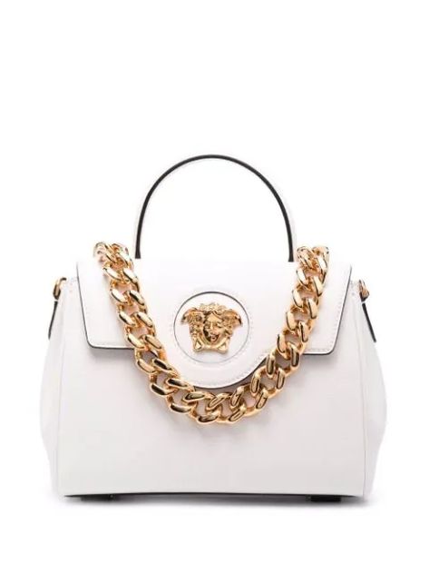 Iconic Bags for Women - Designer Bags - FARFETCH Versace Purses, Versace Bag, Versace Handbags, Medusa Head, White Purses, Versace Bags, Pretty Bags, Iconic Bags, Womens Purses