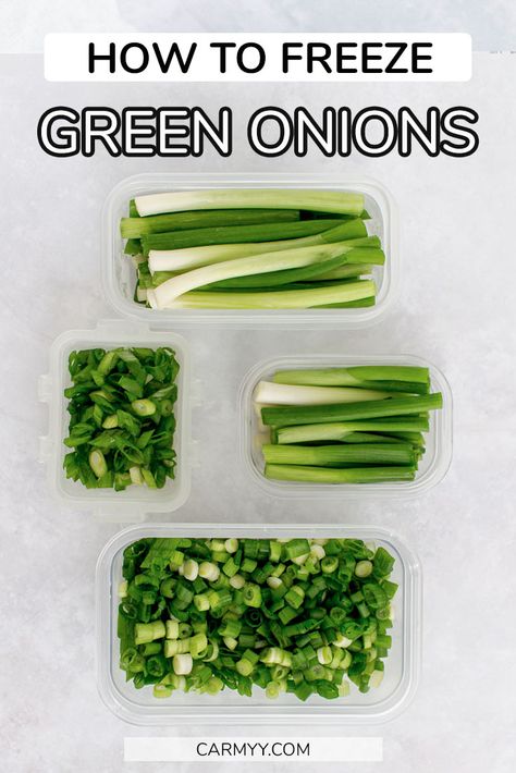 How To Freeze Fresh Onions, Freeze Vegetables How To, Canning Green Onions, How To Preserve Fresh Green Onions, Things To Make With Green Onions, Green Onion Uses, Pickled Green Onions, Recipes That Use Green Onion, How To Use Green Onions