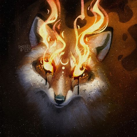 Fire Fox Art, Fox Quotes, Fox Fire, Fox Art, Oc Ideas, Art Plastique, Animal Kingdom, Random Stuff, Fox