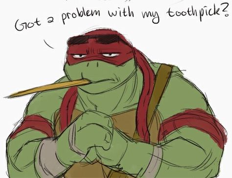 Raph & his toothpick-4 by Ingunnsara Tmnt Bayverse Raphael Fanart, Bayverse Raphael Fanart, 2012 Raph Fanart, Bayverse Raph, Tmnt X Reader, Tmnt Bayverse, Tmnt Raph, Ninja Turtles 2014, Tmnt 2014