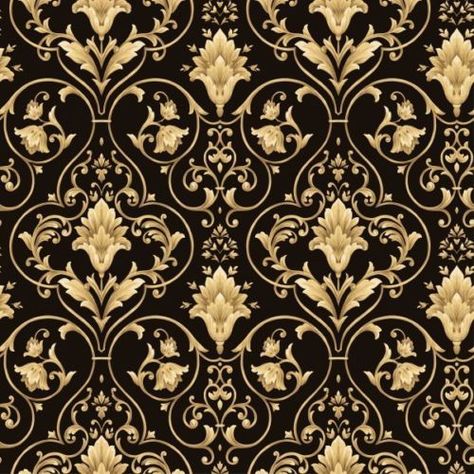 black and gold paper printable | Black and Gold Victorian Scroll Wallpaper Double Rolls For Sale - New ... Gold Victorian Wallpaper, Scroll Wallpaper, Motif Art Deco, Victorian Pattern, Victorian Wallpaper, Wallpaper Rolls, Damask Wallpaper, Gold Wallpaper, Gold Paper