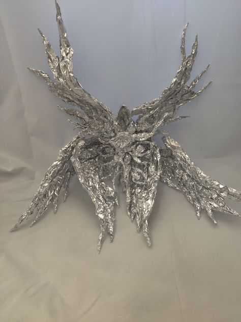 Aluminum Foil Art, New Gods, Foil Art, Aluminum Foil, Art School, 3d Art, Sculpture Art, Metal Working, Art Inspo