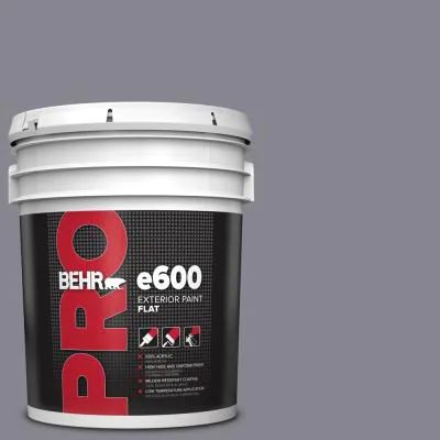 5 gal. #MQ5-03 Old Amethyst Flat Exterior Paint Flat Exterior, Behr Marquee, Paint Keys, No More Drama, Concrete Block, Flat Paint, Paint Types, Professional Painters, Paint Primer