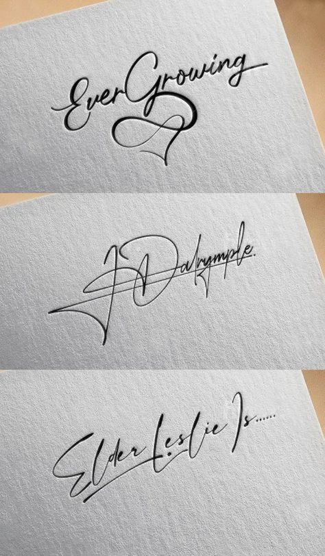 Unique Signature Ideas, Cute Signature Ideas, Name Logo Ideas, Signature Inspiration, Professional Signature, Hand Lettering Worksheet, Cool Signatures, Signature Logo Design, Digital Signature