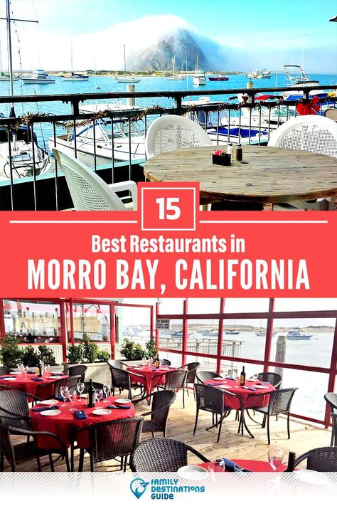 Morrow Bay California, Traveling Destinations, Morro Bay California, California Restaurants, California Food, Beautiful California, Family Destinations, California Travel Road Trips, Brunch Spots