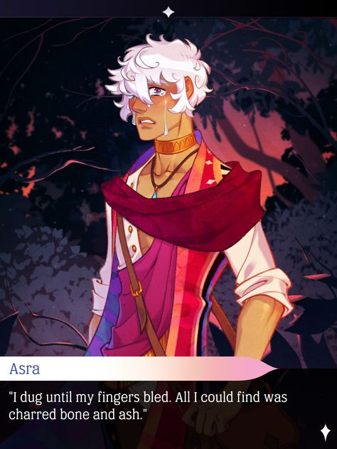 Arcana Asra, The Arcana, Image Fun, Major Arcana, Visual Novel, White Hair, The Magicians, Anime Character, Game Art