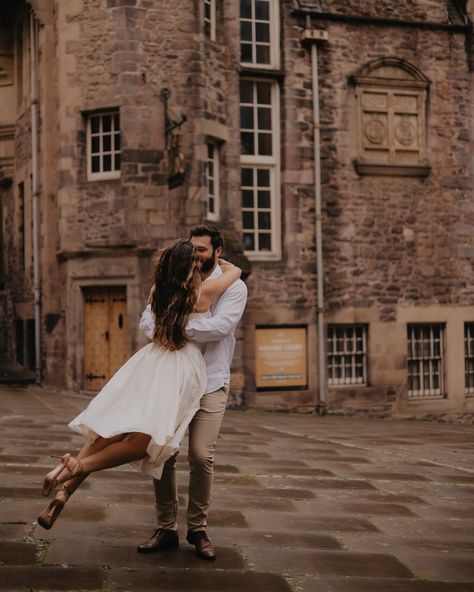 a new chapter together 🥂 @scotlandmagic Mary Skinner Outfits, Dress Princess Aesthetic, Fantasy World Aesthetic, Aesthetic Princess Dress, Whimsical Engagement Photos, Mary Skinner, Fall Aesthetic Fashion, Aesthetic Whimsical, Princesscore Aesthetic