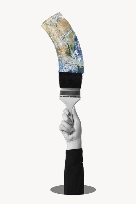 Hands Holding Paintbrush, Hand Holding Paintbrush, Holding Paintbrush, Wedding Drawing, Save The Environment, Hand Images, Design Theory, Hand Holding, Download Free Images