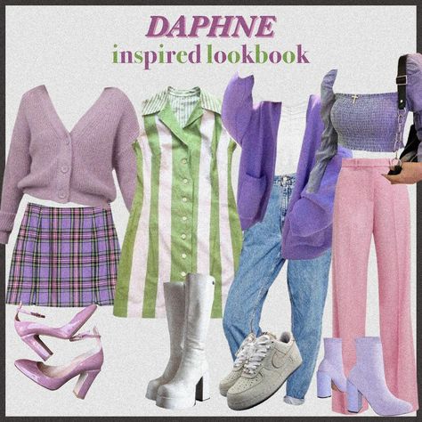 Artsy Style Outfits, Daphne Costume, Disney Princess Outfits, Daphne Blake, Mood Clothes, Mode Hippie, Character Inspired Outfits, Outfit Layout, Princess Outfits